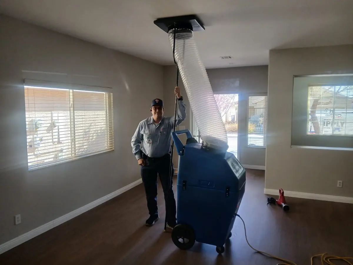 Professional Dryer Vent Cleaning work inside a Giddings home